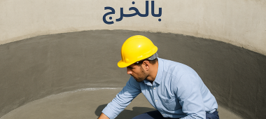 عزل خزانات / خدمات عزل ومقاومة تسرب المياه (إعلان تجاري - يظهر موقع بالخراج) - أركان صرح الريادة