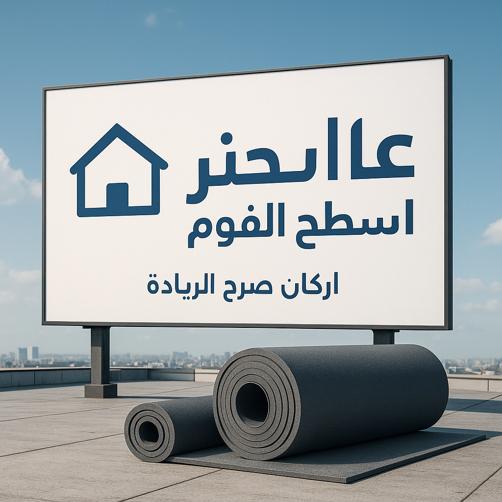 عزل اسطح الفوم